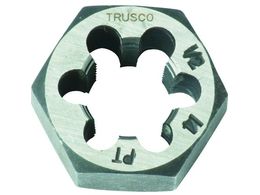 TRUSCO 六角サラエナットダイス PT1／2-14 TD6-1 2PT14 | Forestway