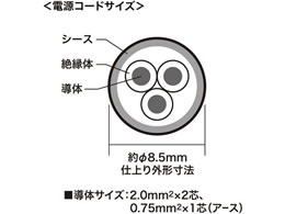 サンワサプライ 工事物件タップ 3P・6個口・10m TAP-K6-10 | Forestway