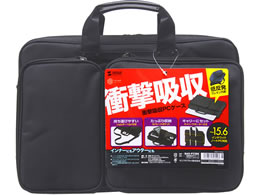 サンワサプライ 衝撃吸収pcケース 15 6インチワイド対応 Bag P22bk Forestway 通販フォレストウェイ