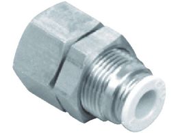 CKD �j���[�W���C���g �X�g���[�g�^�C�v �K���`���[�u�O�a:10mm �ڑ����aRc1�^4 GWS10-8-E