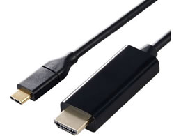 �G���R�� USB-C HDMI �ϊ��P�[�u�� 1m �u���b�N DH-CHDMI10BK