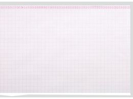 アズワン 心電図用記録紙(折り畳み型)210mm×295mm×100m CP-621