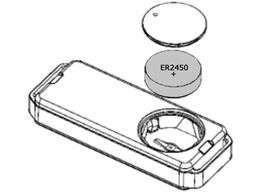 �A�Y���� ���ቷ�p�f�[�^�[���K�[ ��p�d�r(1��) ER2450TWL