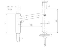 �����쏊 ������ʎ�� PTFE�R�b�N 3648-10-1L