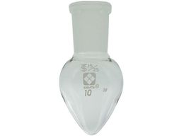 共通摺合梨形フラスコ 100mL 【005410-15100】-