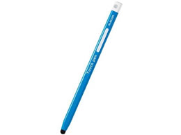 エレコム タッチペン 鉛筆型 三角 太軸 ペン径7 1mm ブルー Forestway 通販フォレストウェイ