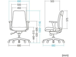 サンワサプライ 高機能ハイバックオフィスチェア グレージュ SNC