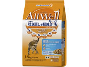 ユニ・チャーム/AllWell 肥満が気になる猫用 フィッシュ味 挽き小魚とささみ フリーズドライパウダー入り 1.5kg