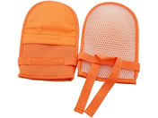 アズワン/抜管防止手袋 小 メッシュ オレンジ/0-1638-43