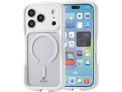 �G���R��/iPhone18 Pro Grippy �n�C�u���b�h�P�[�X �t���[���J���[�P�[�X �Ɍ� MAGKEEP �z���C�g/PM-A26CGRPFKMWH