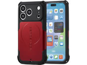 �G���R��/iPhone18 Pro ZEROSHOCK �Ɍ� �P�[�X MAGKEEP ���b�h/PM-A26CZEROKMRD