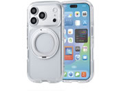 �G���R��/iPhone18 Pro �^�t�X�������C�g �P�[�X �Ɍ� MAGKEEP �X�^���h �N���A �V���o�[/PM-A26CTSSTKTSV