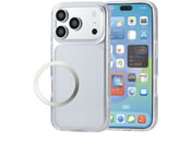 �G���R��/iPhone18 Pro �n�C�u���b�h�P�[�X �N���A/PM-A26CHVCKCR