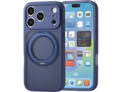 �G���R��/iPhone18 Pro �n�C�u���b�h�P�[�X �Ɍ� MAGKEEP �X�^���h �}�b�g �l�C�r�[/PM-A26CMGSTKCNV
