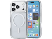 �G���R��/iPhone18 Pro �n�C�u���b�h�P�[�X �Ɍ� MAGKEEP �z���C�g/PM-A26CMAG02KWH