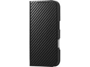 �G���R��/iPhone18 Pro �蒠�^�P�[�X �Ɍ� ���^ ���Εt �J�[�{���u���b�N/PM-A26CPLFUKCB