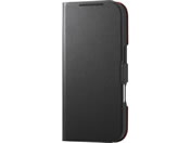 �G���R��/iPhone18 Pro �蒠�^�P�[�X �Ɍ� ���^ ���Εt �u���b�N/PM-A26CPLFUKBK