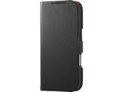 �G���R��/iPhone18 Pro �蒠�^�P�[�X �Ɍ� ���^ ���Εt �ϏՌ� �u���b�N/PM-A26CPLFU3KBK
