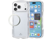 �G���R��/iPhone18 ProMax Grippy �n�C�u���b�h�P�[�X �I�[���N���A �Ɍ� �N���A/PM-A26DGRPAKCR
