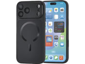 �G���R��/iPhone18 ProMax �A���~�P�[�X �Ɍ� MAGKEEP �u���b�N/PM-A26DALCKM1