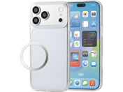 �G���R��/iPhone18 ProMax �\�t�g�P�[�X �Ɍ� �N���A/PM-A26DUCTKCR