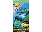 �G���R��/iPhone18 ProMax �K���X�t�B���� �t���[���t ������ �u���[���C�g�J�b�g ���ȒP�\�t�c�[��/PM-A26DFLGFTBL