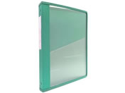 �J���e�u�b�N(�N���A�[�^�C�v)A4 4�� �O���[�� �w��30mm/0-5636-11