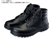 シモン/安全靴 中編上 SF22黒 25.0cm SF22BK-250