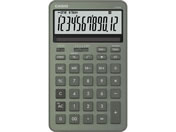 カシオ/スタイリッシュ電卓 ジャストサイズ ミスティグリーン/JF-M200-GN-N