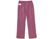 KAZEN/手術スラックス(男女兼用)診察衣 24-7010-0001 SS WLD 155-73(ワインレッド)