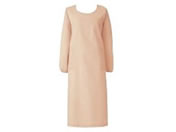 KAZEN/予防衣 長袖 エプロン 25-3061-0404 LL WLD 139-36(オレンジ)