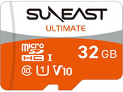 SUNEAST ULTIMATE �I�����W microSDHC�J�[�h Class10 32GB MSDU1032E