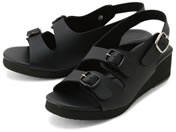 parfait/2�o�b�N���T���_�� �i�[�X�T���_�� 25-3438-0401 S KS-102(�u���b�N)