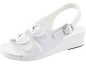 parfait/�n�[�g2�o�b�N���T���_�� �i�[�X�T���_�� 24-6544-0003 L(23.5-24.0cm)parfait KS-124(�z���C�g)