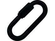 水本/ステンレス リングキャッチ 黒色塗装 線径5mm長さ42mm SH-5MB