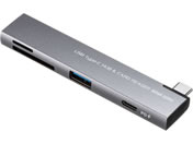 �T�����T�v���C/USB 5Gbps 2�|�[�g�X�����n�u �J�[�h���[�_�[�t�� ���t���^�C�v/USB-5TCPC30GM
