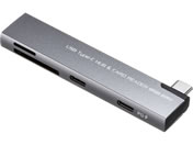 �T�����T�v���C/USB 5Gbps 2�|�[�g�X�����n�u �J�[�h���[�_�[�t�� ���t���^�C�v/USB-5TCPC31GM
