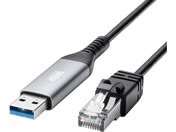 �T�����T�v���C USB A LAN�ϊ��P�[�u�� Gigabit�Ή� 5m KB-SL6ALAN05BK