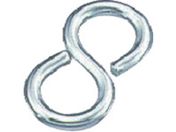 水本/Sフック ステンレス 豆Sカン 全長30mm 使用荷重0.05kN SJ-25