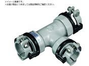 SKカワニシ/ポリエチレン管用継手 SKXナット付チーズP50×P50 SKX-NT-P50XP50