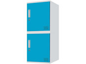 Netforce/�L���[�{�C�h ���b�J�[ 2�l�p 1��2�i �V�����_�[�� ����450mm �X�`�[�� �z���C�g�~�u���[/CUB3545S02-WHBL