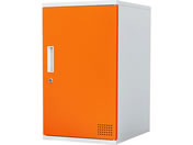 Netforce/�L���[�{�C�h ���b�J�[ 1�l�p �V�����_�[�� ����600mm �X�`�[�� �{�b�N�X �z���C�g�~�I�����W/CUB-3560-FWWHOR