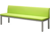 Netforce/���j�o�[�T���x���` ���r�[�`�F�A 3�l�| �w�t ��1800�~���s500mm �O���[���~�V���o�[�r/UB-18B-FW-GN