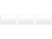 Netforce/�}�O�l�b�g���l�[���v���[�g �z���C�g 3�Z�b�g/MNP-1-3-FW-WH