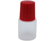 エムアイケミカル/点滴容器ノーベル1号(滅菌済)点滴ボトル 08-3030-0205 本体:白 キャップ:赤 5CC(25ホンX10フクロイリ)