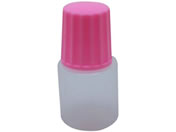 エムアイケミカル/点滴容器ノーベル1号(滅菌済)点滴ボトル 08-3030-0208 本体:白 キャップ:ピンク 5CC(25ホンX10フクロイリ)