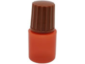 エムアイケミカル/点滴容器ノーベル1号(滅菌済)点滴ボトル 08-3030-0229 本体:茶 キャップ:茶 5CC(25ホンX10フクロイリ)