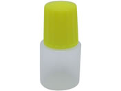 エムアイケミカル/点滴容器ノーベル3号(滅菌済)点滴ボトル 08-3030-0404 本体:白 キャップ:黄 10CC(25ホンX6フクロイリ)