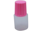エムアイケミカル/点滴容器ノーベル3号(滅菌済)点滴ボトル 08-3030-0408 本体:白 キャップ:ピンク 10CC(25ホンX6フクロイリ)