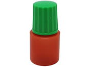 エムアイケミカル/点滴容器ノーベル3号(滅菌済)点滴ボトル 08-3030-0425 本体:茶 キャップ:緑 10CC(25ホンX6フクロイリ)